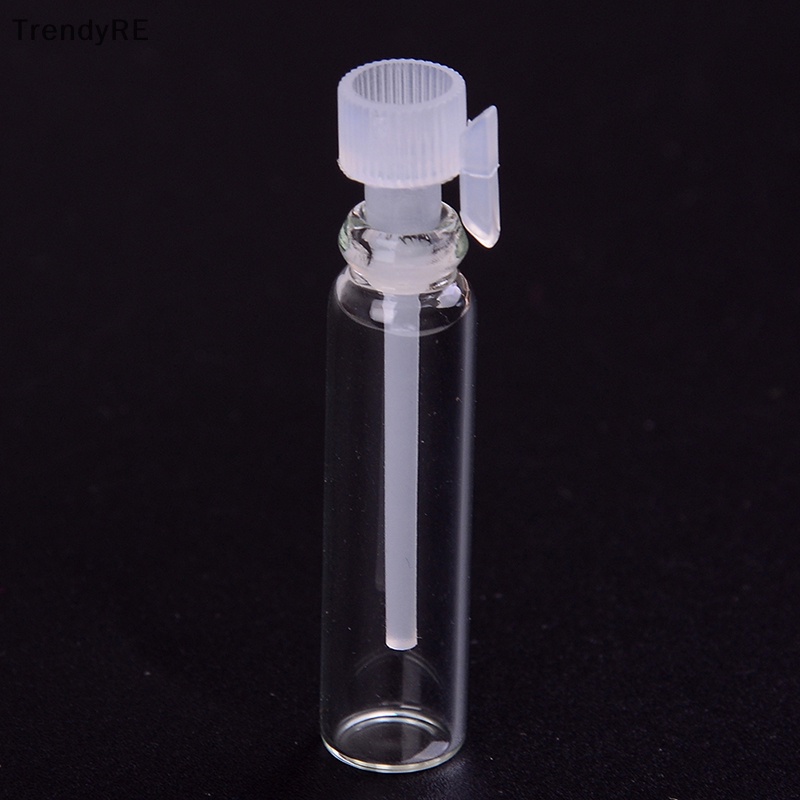 Set 10 / 50 Bình Thủy Tinh Rỗng mini 1ml Đựng Dầu Thí Nghiệm Tiện Dụng