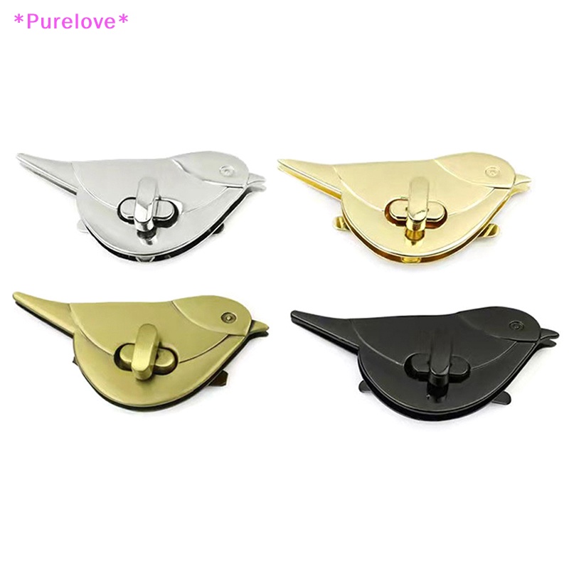 Khóa Kim Loại Hình Chú Chim Dành Cho Túi Xách Đeo Vai Mới