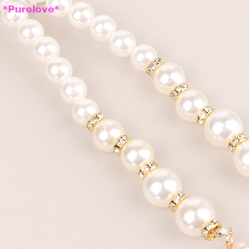 Thắt Lưng Dây Xích Kim Loại Đính Ngọc Trai Thanh Lịch Dành Cho Nữ Mới