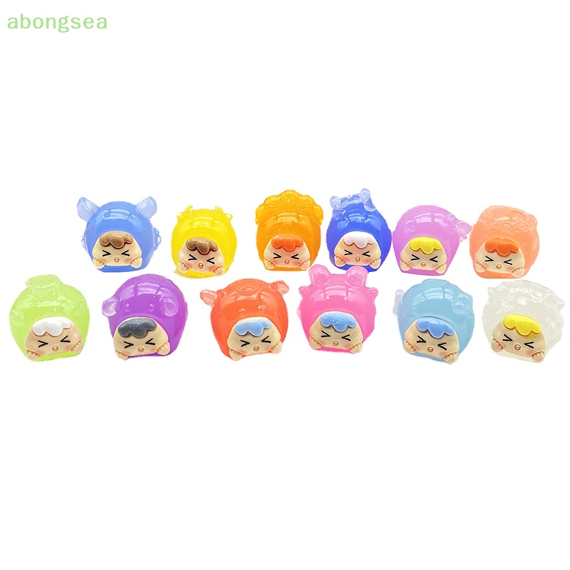 Abongsea Móc Khóa Thỏ Bông Phát Quang Đáng Yêu