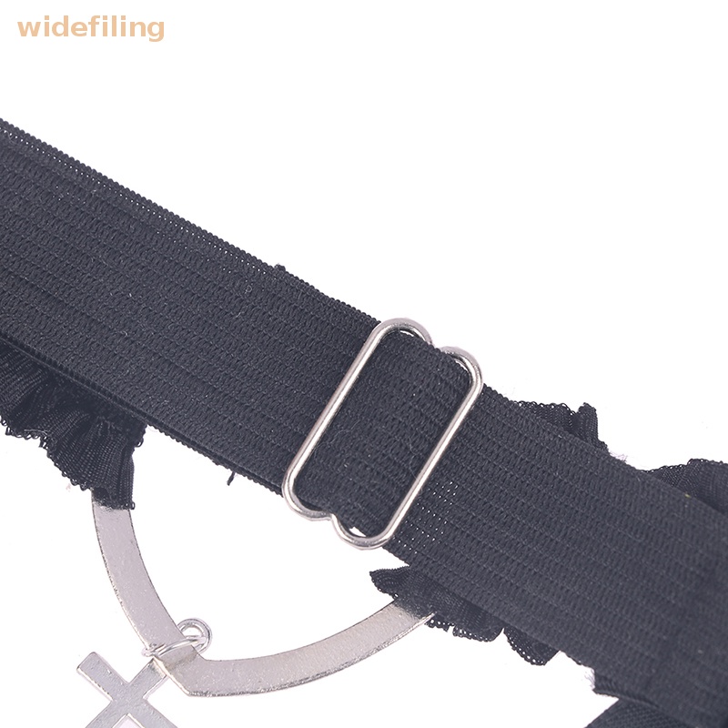 Widefiling Vòng Ren Hình Trái Tim Màu Trắng Gợi Cảm Dễ Thương