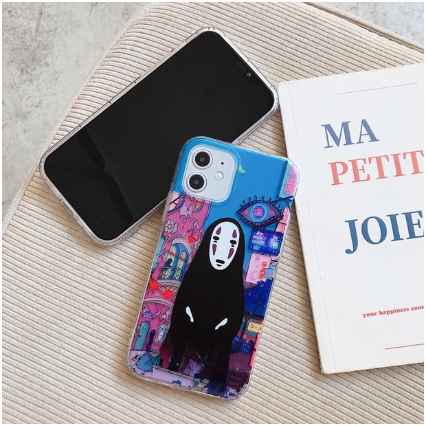 Ốp Điện Thoại Mềm In Hoạt Hình totoro Cho iphone 11 12 13 14 15 pro max 7 8 se 2022 x xs