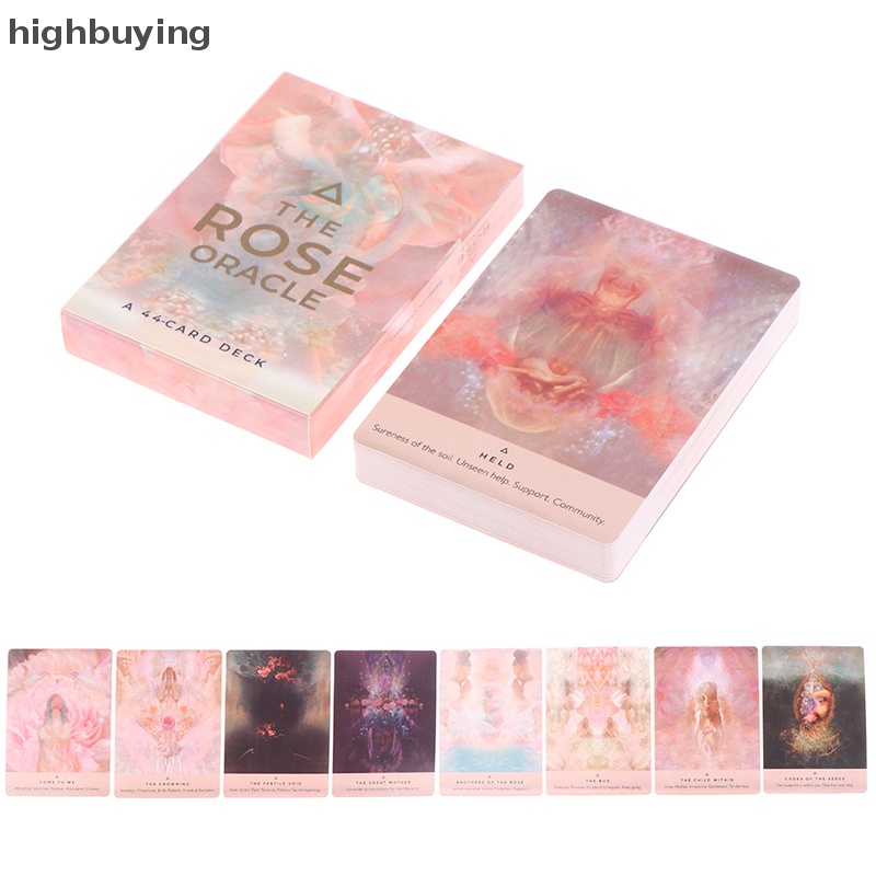 Bộ Thẻ Bài tarot Gia Đình hbvn belle the rose oracle