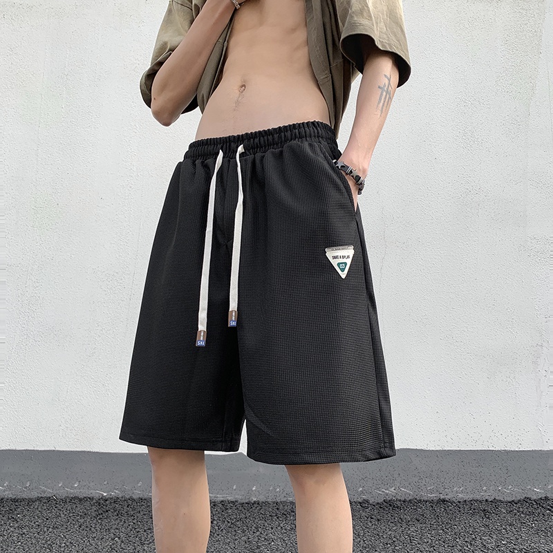Quần Short Thể Thao Dáng Rộng Phong Cách Đường Phố Thời Trang Mùa Hè Cho Nam
