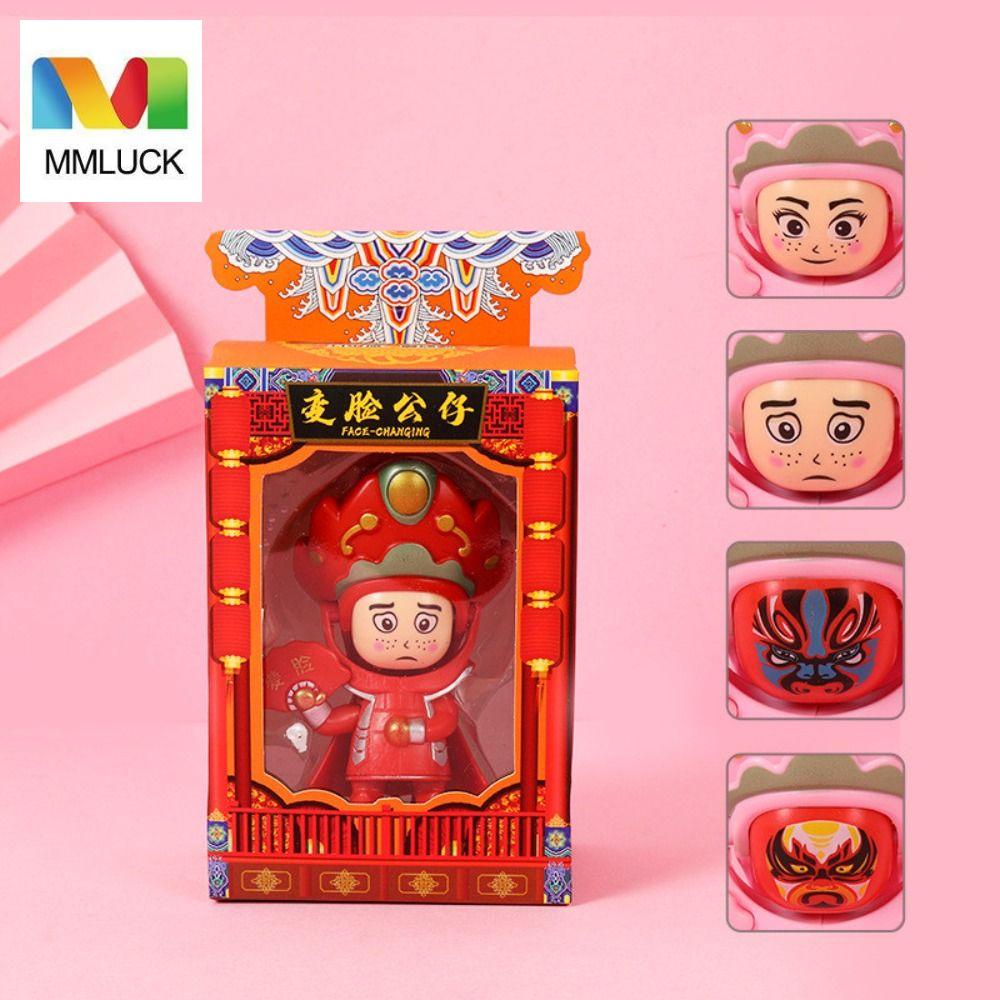 Móc Khóa Hình Búp Bê Opera Trung Quốc Thay Đổi Khuôn Mặt Độc Đáo