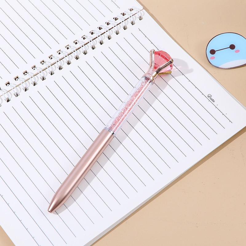 Bút Bi 0.7mm Đính Kim Cương Sáng Tạo