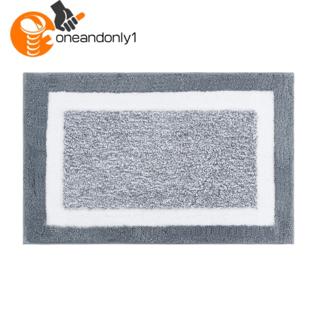 Thảm Chùi Chân Bằng Sợi Micro Siêu Thấm Hút Chống Trượt Thiết Kế Đơn Giản Hiện Đại Cho Phòng Tắm