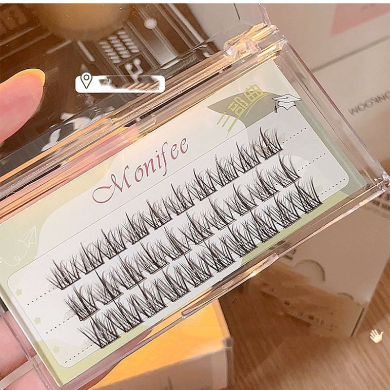 Monifee Lông Mi Giả Tự Nhiên Họa Tiết Hoạt Hình Xinh Xắn