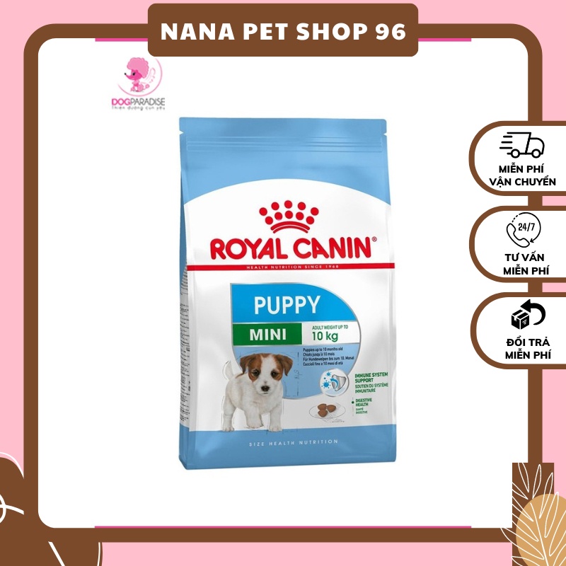 Thức ăn hạt cho chó con Royal Canin Mini Puppy - Dog Paradise