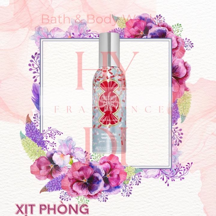 XỊT PHÒNG CRUSHED CANDY CANE - BATH AND BODY WORKS