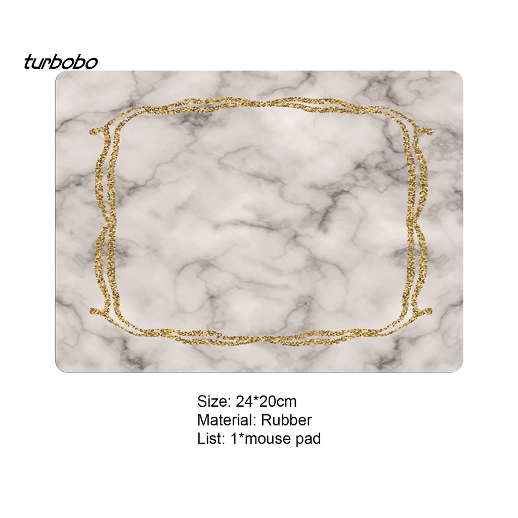Miếng Lót Chuột Nhẹ Họa Tiết Đá Hoa Cương Màu Vàng Để Bàn Có Thể Tái Sử Dụng