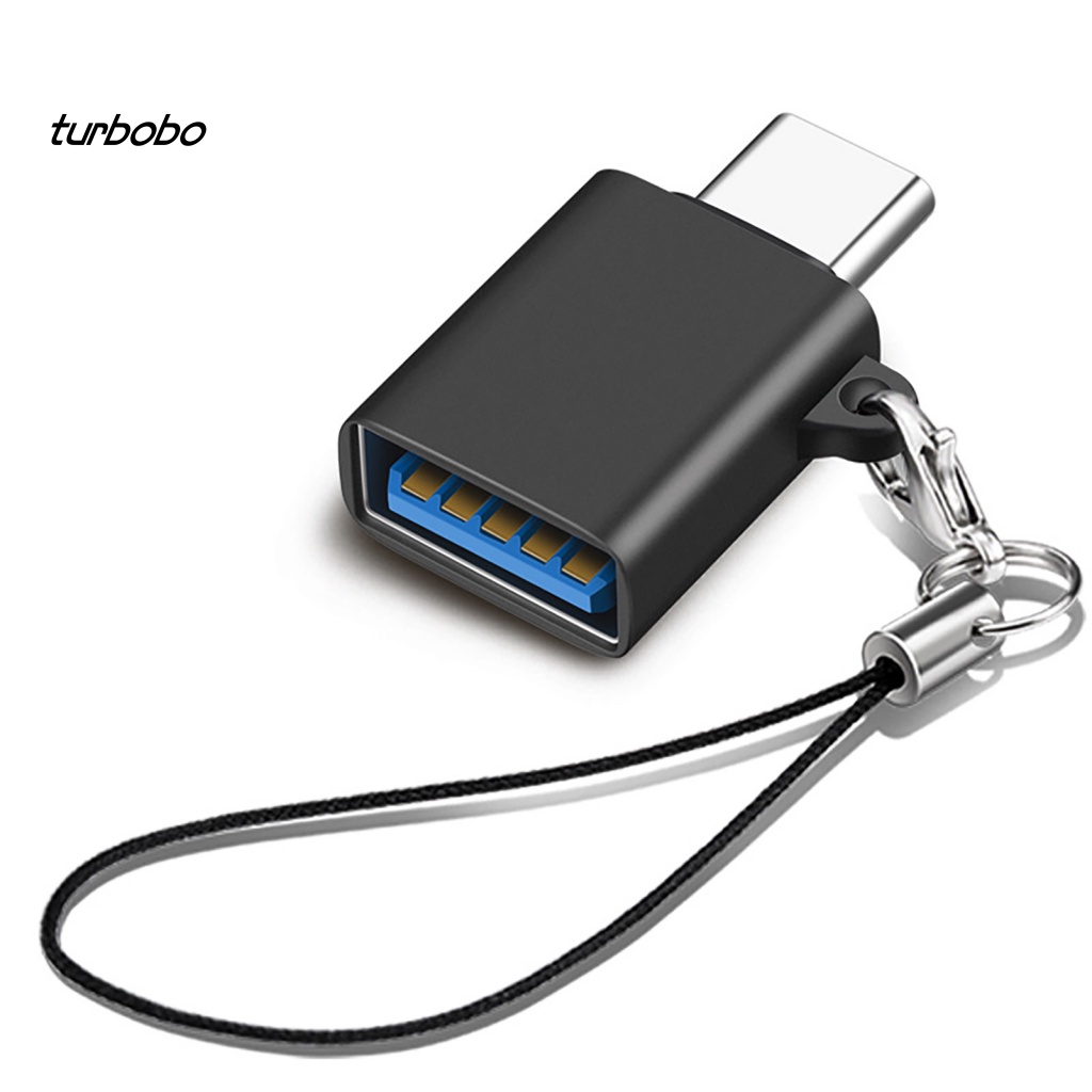 Bộ Chuyển Đổi OTG Type-C Sang USB3.2 OTG Chống Thất Lạc Kèm Dây Đeo Tiện Dụng