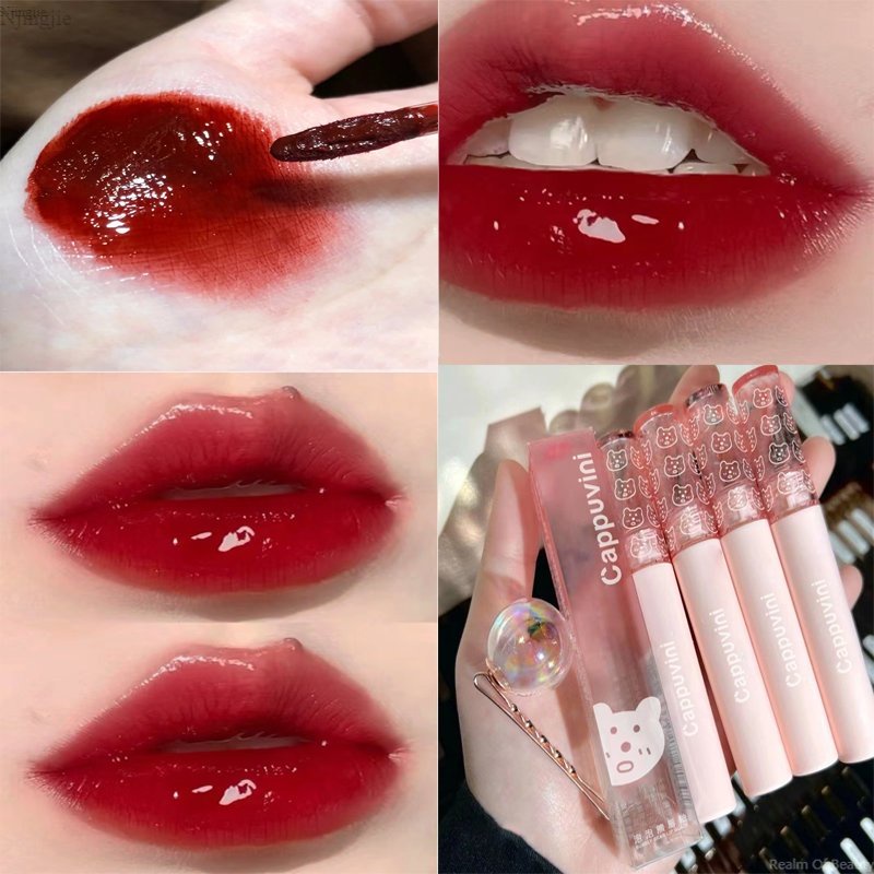 Son Kem Cappuvini® Hiệu Ứng Gương Bóng Nhẹ Màu Sắc Tươi Tắn Son Bóng
