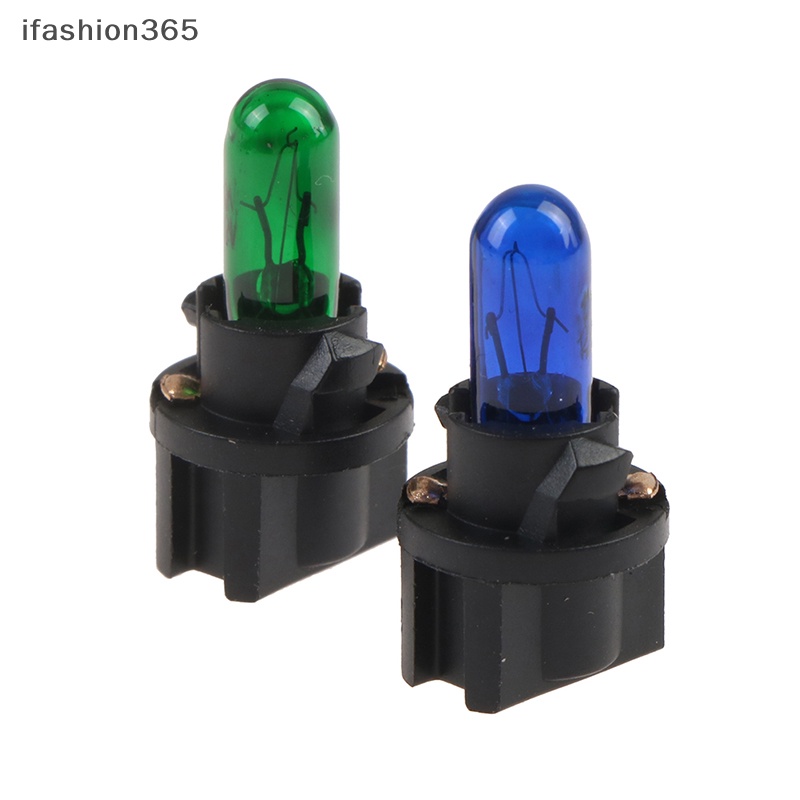 Set 10 Đèn Led T5 5 Bóng W1.2W Gắn Bảng Điều Khiển Xe Hơi Chuyên Dụng