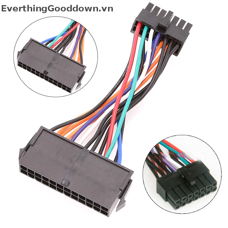 Cáp Chuyển Đổi ATX 24 Pin Sang 14 Pin Cho Lenovo IBM / Q77 / B75 / A75 / Q75 vn