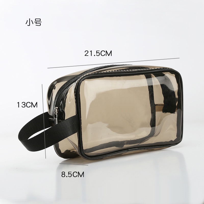 Túi Đựng Đồ Trang Điểm Tối Giản Trong Suốt Và Chống Thấm Nước Với Túi Giặt PVC