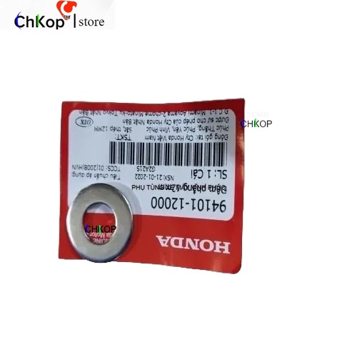 Chính Hãng |  Đệm phẳng, Long Đen 12mm Hond  Long đền giảm xóc và bắt nhiều vị trí khác trên xe honda