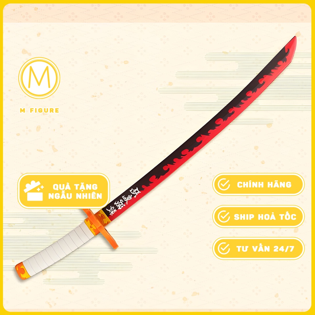 MÔ HÌNH KATANA CỦA RENGOKU - Kimetsu no Yaiba - Rengoku Kyouro - NICHIRIN SWORD
