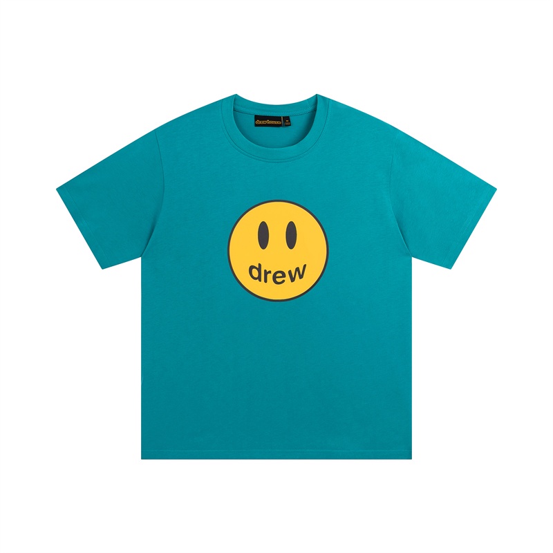 Áo Thun Cổ Tròn Ngắn Tay In Hình Mặt Cười Thời Trang Năng Động hou-se88 17 Màu Cá Tính