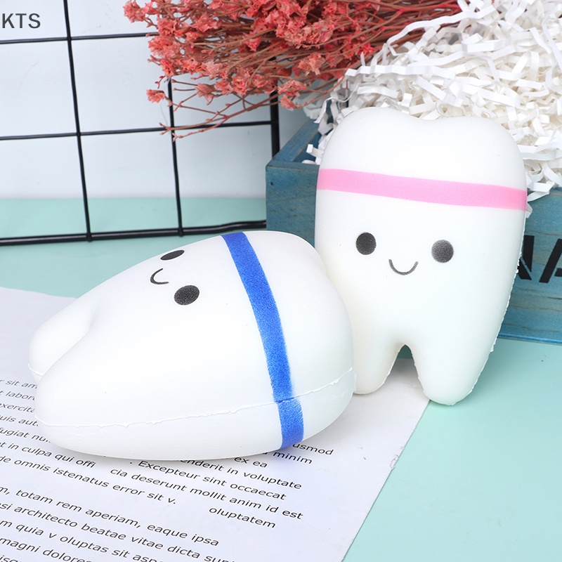 1 Đồ Chơi Bóp Hình Chiếc Răng Hoạt Hình Giúp Giải Tỏa Căng Thẳng