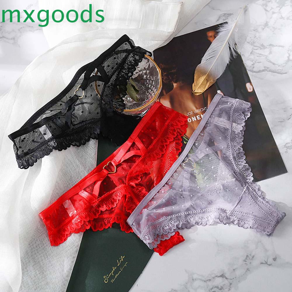 Quần Lót Cotton Không Đường May Phối Ren Quyến Rũ Cho Nữ