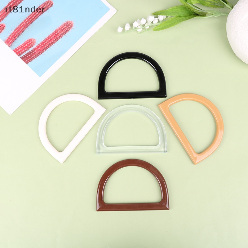 Tay Cầm Túi Hành Lý Hình Chữ D Bằng Nhựa Resin Thủ Công