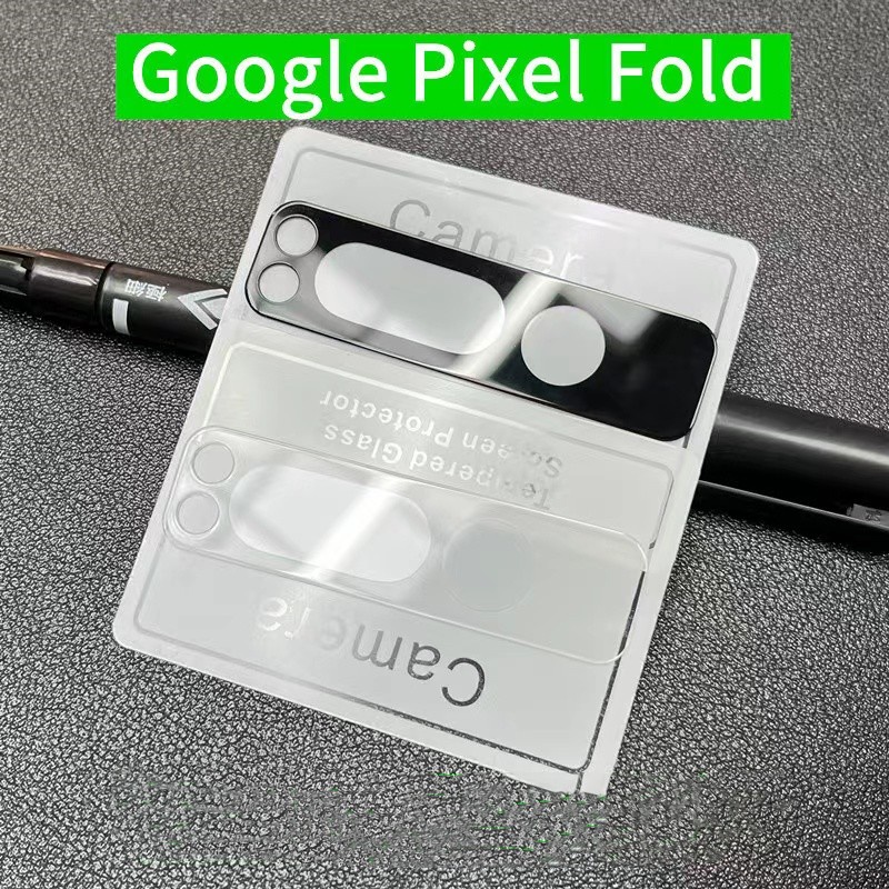 2 Kính Cường Lực 3D Bảo Vệ Camera Cho Google Pixel Fold 5G 2023 Googe Pixel