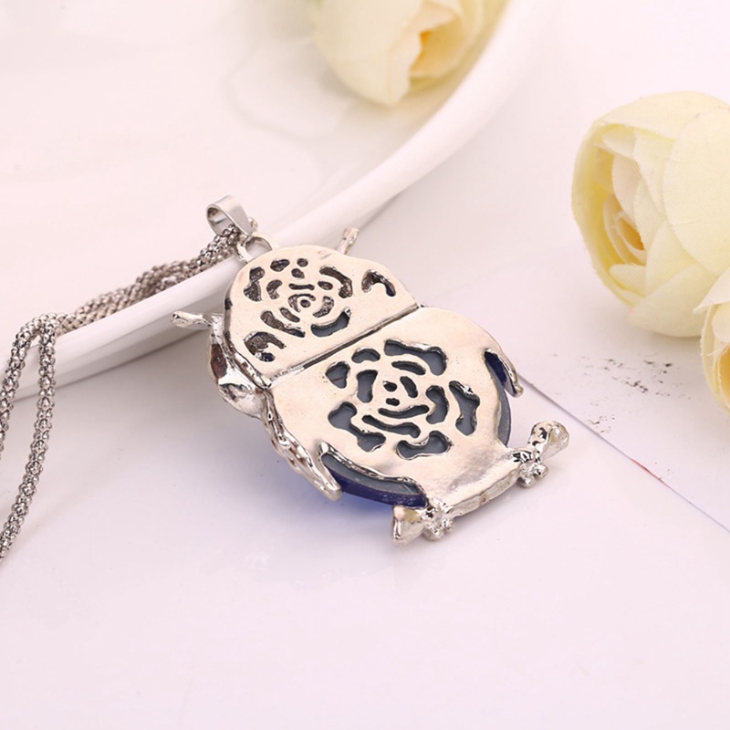 Vòng cổ Mặt Hình Cú Mèo Đính Đá Pha Lê Thời Trang Cho Nữ