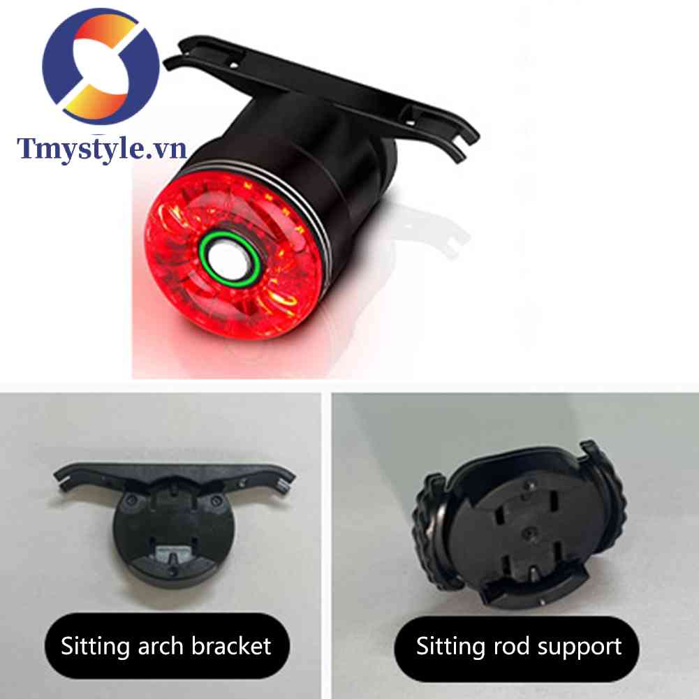 Đèn LED Đuôi Xe Đạp 5 Chế Độ Có Thể Sạc Lại