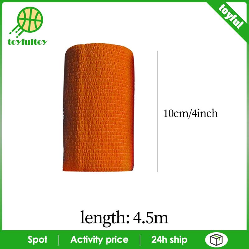 Cuộn Dây Vải Không Dệt Rộng 4 inch Tự Dính Co Giãn Dùng Quấn Mắt Cá Chân Thú Cưng