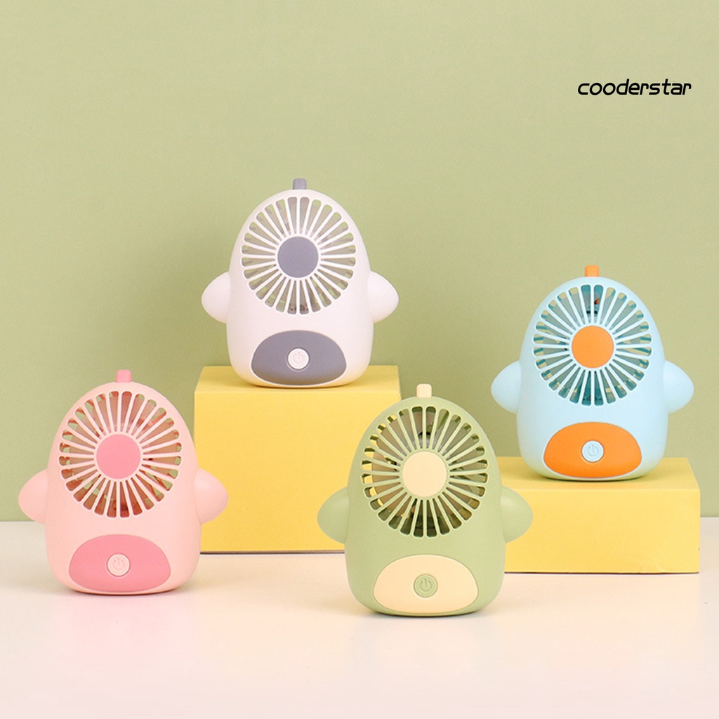 1 Bộ Quạt Điện Để Bàn 2 Tốc Độ Gió Mạnh Sạc USB Không Gây Tiếng Ồn Có Đèn Ngủ Tiện Dụng