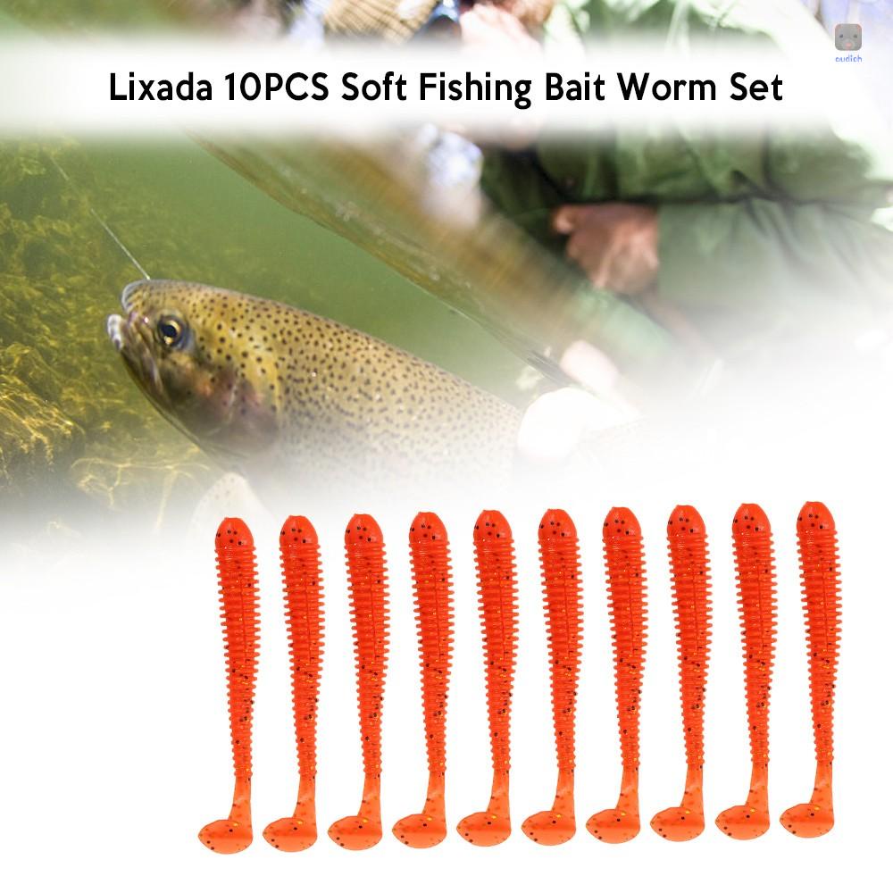 Bộ 10 Mồi Giả Câu Cá Lixada 7.5cm / 2g Nhiều Màu Sắc