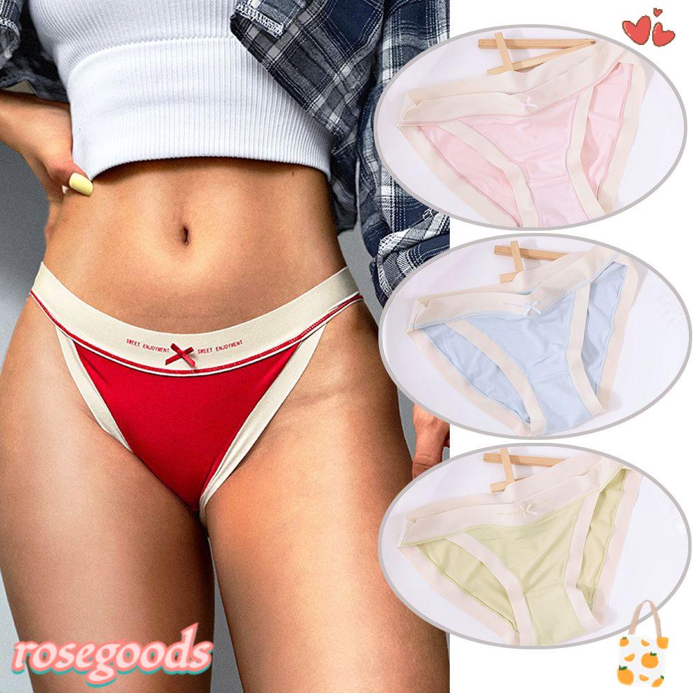 Quần Lót Cỡ Lớn Phối Màu Tương Phản Thời Trang Cho Nữ