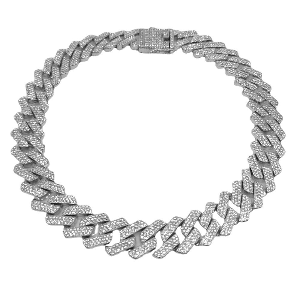 Dây ChuyềN 3A ĐíNh Đá Phong CáCh Hip Hop 20MM