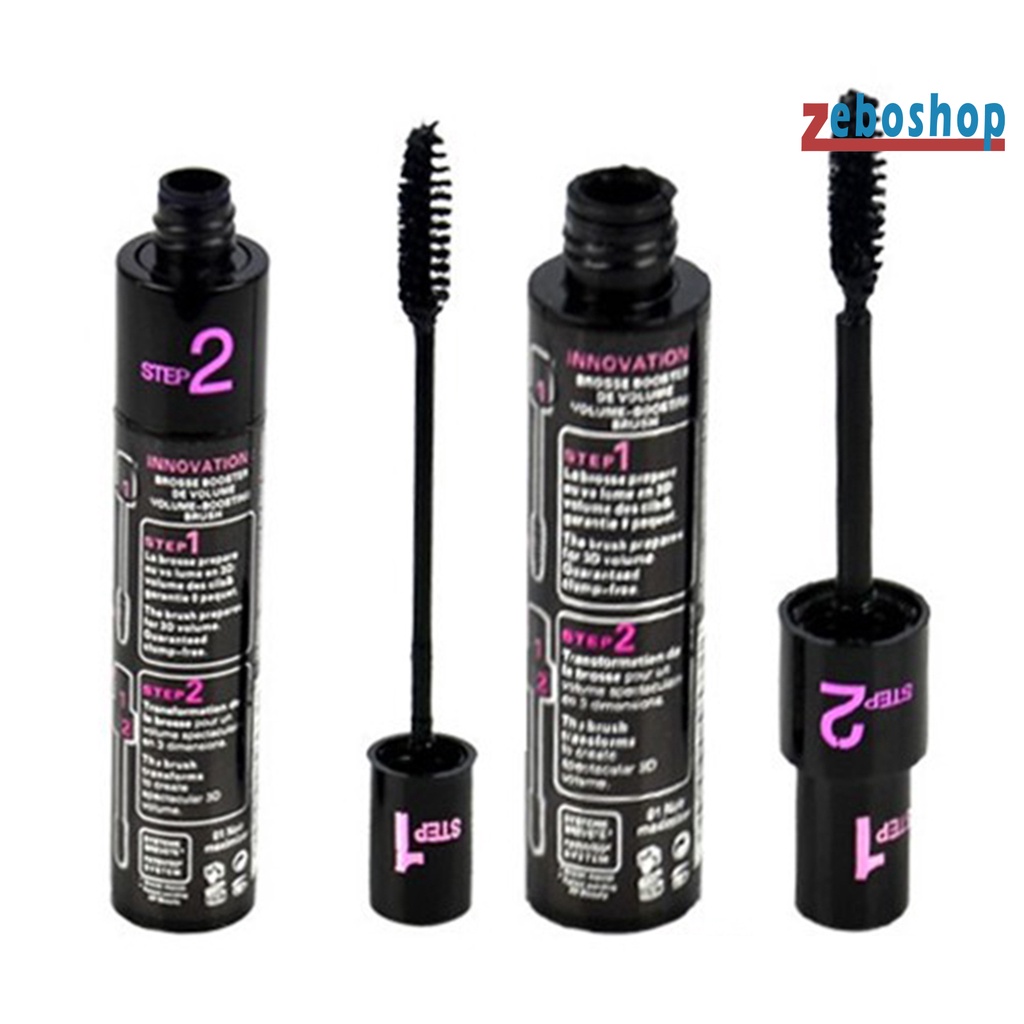 Mascara Làm Dài Mi 2 Trong 1 Không Nhòe Chống Thấm Nước Lâu Trôi Cho Nữ