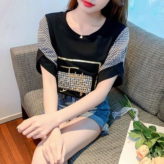 Áo Thun Tay Ngắn Dáng Rộng Thời Trang Mùa Hè Kiểu Mới Cho Nữ