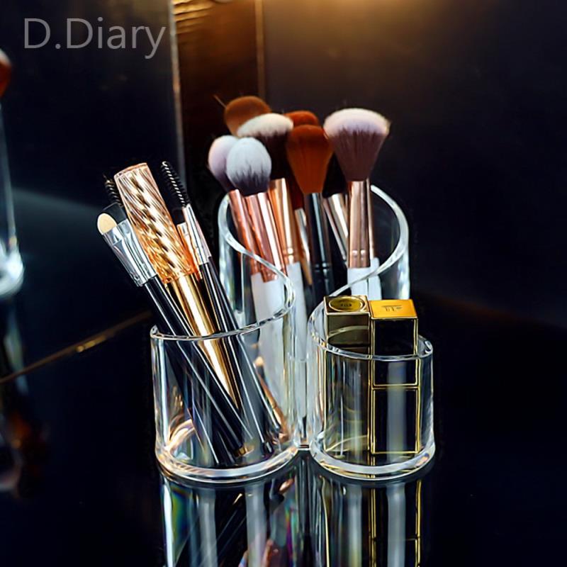 Hộp Đựng Cọ Trang Điểm Bằng Acrylic Trong Suốt Tiện Dụng dreamdiary
