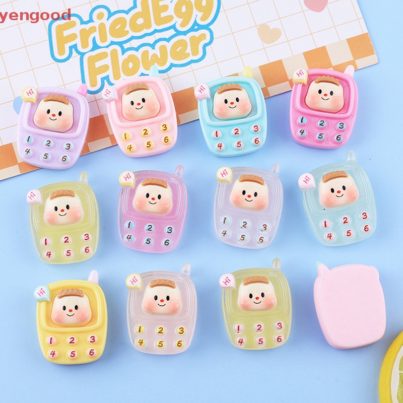 Set 5 Chiếc Điện Thoại Dạ Quang Mini Dùng Để Trang Trí Nhà Búp Bê