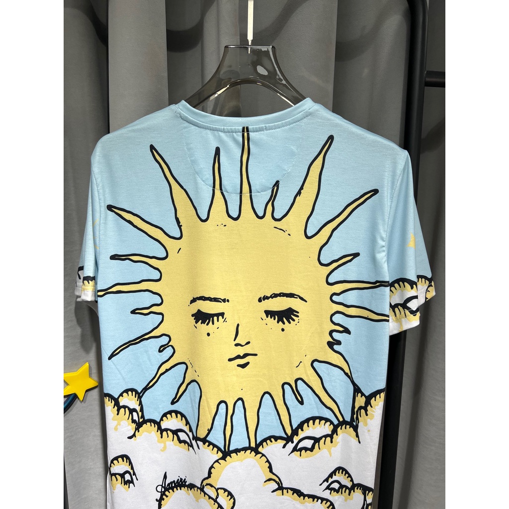 Áo Thun Tay Ngắn Cổ Thuyền Nam Mới Của AM1R1 M-4XL