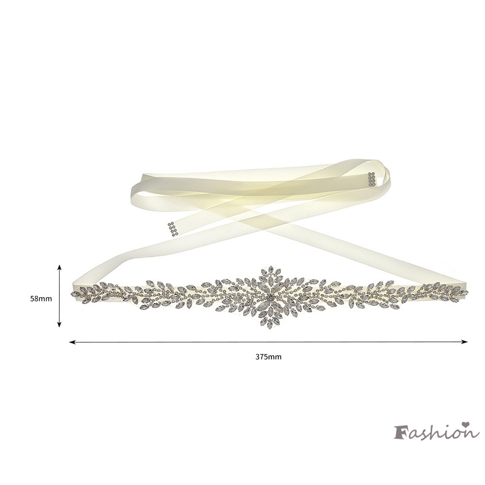 Thắt Lưng Đính Đá Sang Trọng Cho Cô Dâu