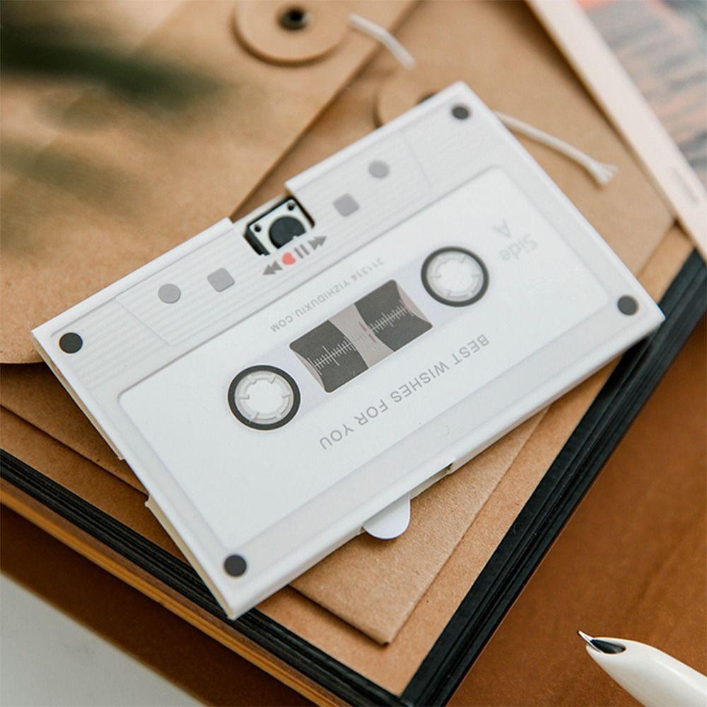 Bộ Thẻ Ghi Âm Hình Băng Cát Sét Lãng Mạn Dùng Làm Quà Tặng