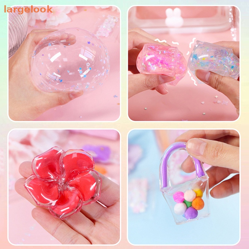 Bộ Dụng Cụ Thổi Bong Bóng Nano Họa Tiết Hoạt Hình DIY