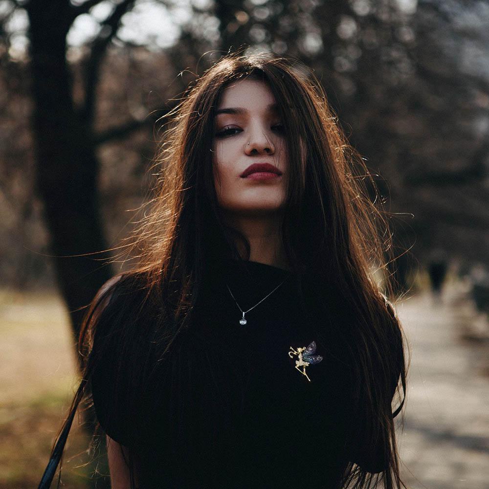 Trâm Cài Áo Mini Hình Thiên Thần 26Eddie Sang Trọng Cho Nữ