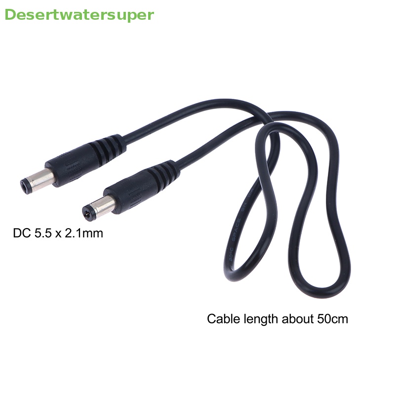Dây Cáp Nối Nguồn DC 5.5X2.1Mm Male Sang 5.5X2.1Mm Male 12V 10A