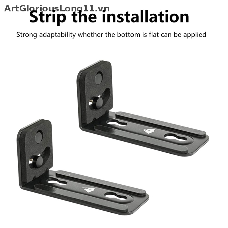 Giá Đỡ Loa Gắn Tường Bằng Kim Loại Chống Trượt Thông Dụng Cho Phòng Khách