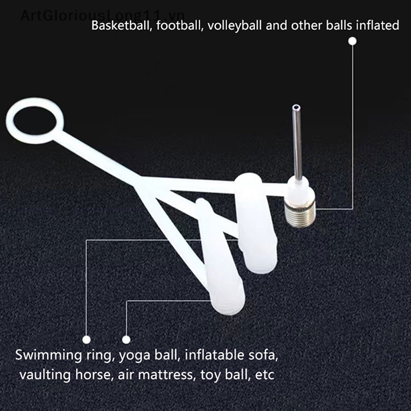 Set 3 Van Bơm Hơi Cầm Tay Tiện Lợi Dành Cho Sử Dụng Ngoài Trời