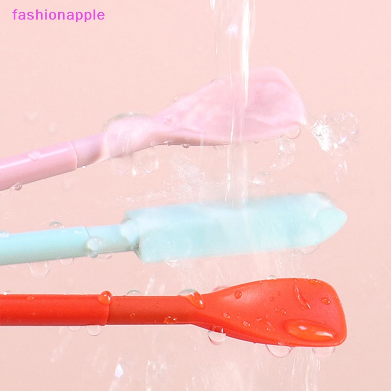 Muỗng Silicone Mini Hai Đầu Dùng Múc Kem Tiện Dụng