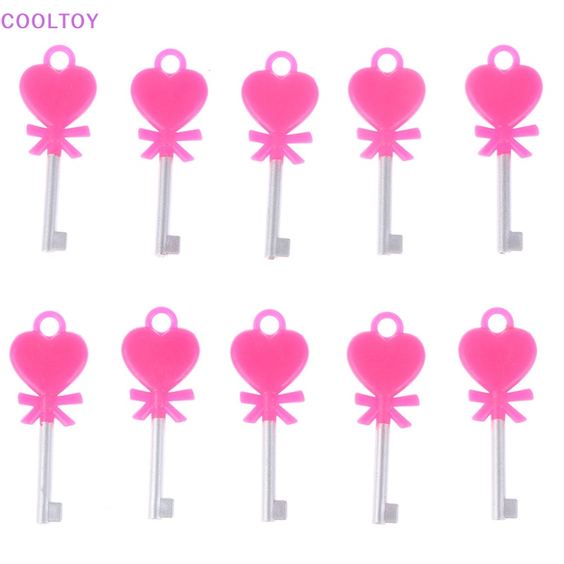 Set 10 Chìa Khóa Mini Dùng Để Trang Trí Nhà Búp Bê