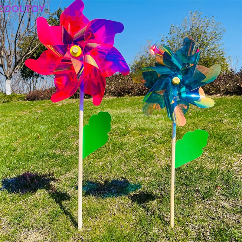 Cooltoy 1 Chong Chóng Gió Trang Trí Sân Vườn Tiệc Tùng Cắm Trại Đồ Chơi Trẻ Em HOT