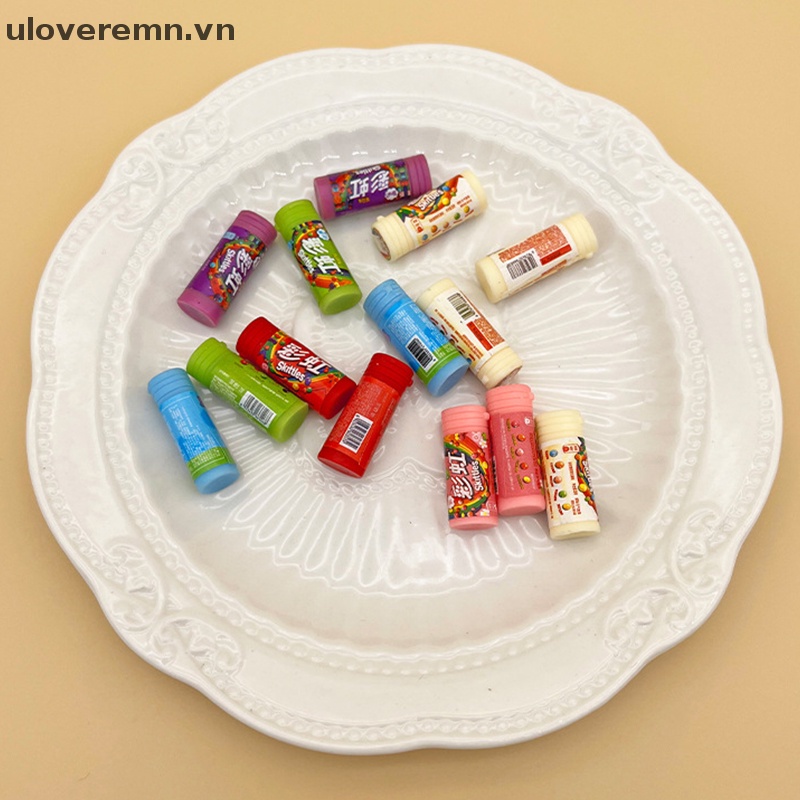 Bộ 5 Mô Hình Trang Trí Nhà Búp Bê Màu Sắc Ngọt Ngào